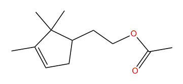 2,2,3-Trimethyl-3-cyclopentene-1-ethyl acetate